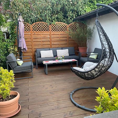 Kleines Apartment Mit Begehbarer Dusche Im Schlafzimmer Eberbach  Ngoại thất bức ảnh